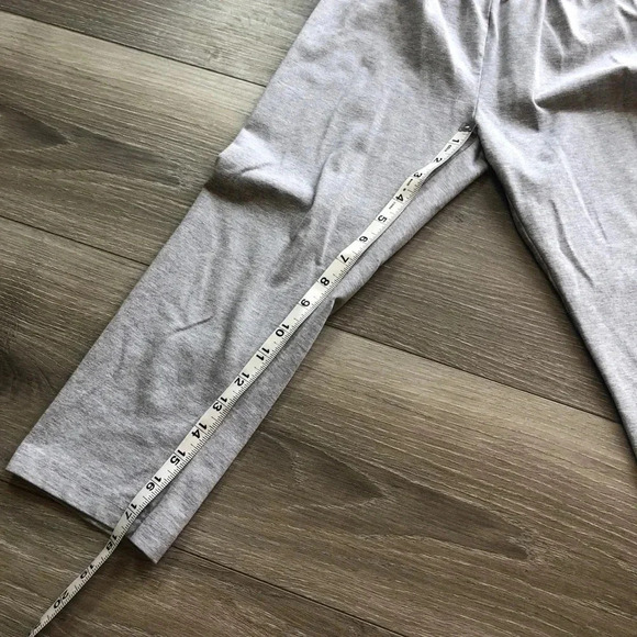 Hanna Andersson Heather Gray Classic Leggings Girls Size 12 - Picture 3 of 8